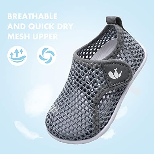 JOINFREE Baby Toddler Water Shoes Boys Girls Sandals Barefoot Kids Breathable Sneakers Shoes For Walking Running