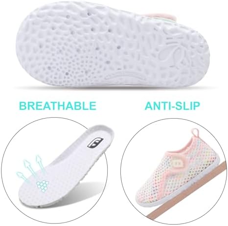 JOINFREE Baby Toddler Water Shoes Boys Girls Sandals Barefoot Kids Breathable Sneakers Shoes For Walking Running