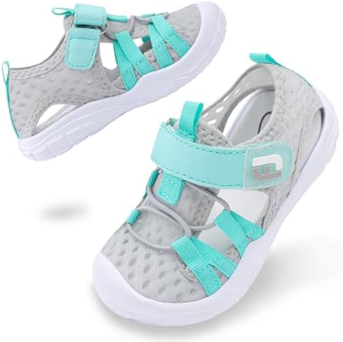 JOINFREE Toddler Boys Girls Water Shoes Breathable Qucik Dry Sport Beach Sandals Lightweight Barefoot Flexible