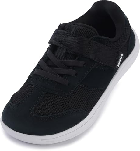 Joomra Toddler/Little Kid Wide Barefoot Shoes Splay Naturally Minimalist Sneakers for Boys Girls Zero Drop Sole