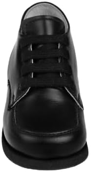 Josmo Baby Boy Girl Oxford Dress Shoes Leather Loafers Soft Sole Wedding Toddler Baby Walking Shoes Size 2-5 Infant
