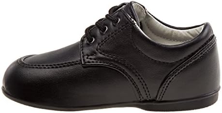 Josmo Baby Boys’ Dress Shoes – Casual Leatherette Derby Walking Shoes (Infant/Toddler)