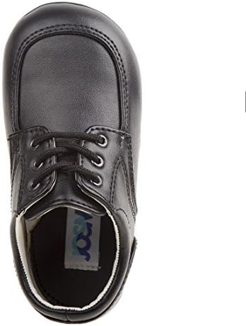 Josmo Baby Boys’ Dress Shoes – Casual Leatherette Derby Walking Shoes (Infant/Toddler)