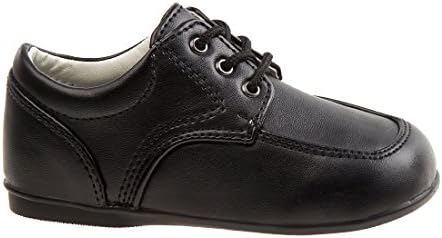 Josmo Baby Boys’ Dress Shoes – Casual Leatherette Derby Walking Shoes (Infant/Toddler)