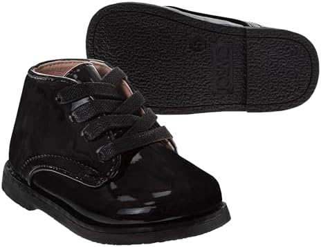 Josmo Baby Boys Girls Unisex Walking Shoes First Step Walker Lightweight Synthetic Non-Slip High Top (Infant-Toddler)