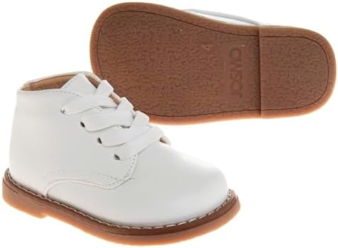 JOSMO Baby Boys Girls Unisex Walking Shoes First Step Walker Lightweight Synthetic Non-Slip High Top (Infant-Toddler)