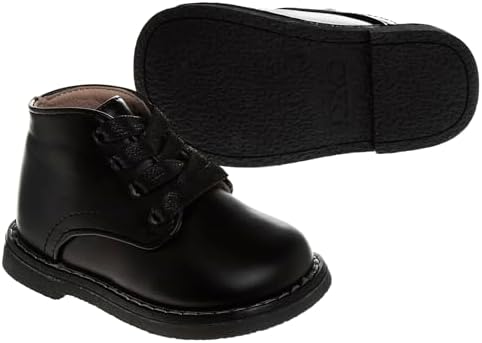 JOSMO Baby Boys Girls Unisex Walking Shoes First Step Walker Lightweight Synthetic Non-Slip High Top (Infant-Toddler)