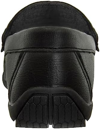 Josmo Boys Moccasin Driving Loafers - Casual Dress Penny Slip On Boat Shoes (Toddlers - Little Kids - Big Kids)