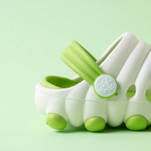 JUXI Toddler Clogs Girls Boys Clogs Garden Shoes EVA Lightweight Summer Slipper Cartoon Slides Baby Comfort Sandals