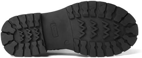 K KomForme Boys Girls Ankle Boots Lace Up Side Zipper Waterproof Combat Shoes Toddler/Little Kid/Big Kid