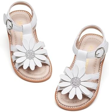 Kiderence Toddler Girls Sandals Little Girls Kids Summer Shoes Toddler Sandals