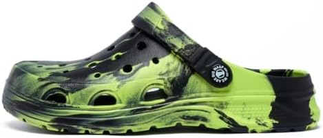 Kids Boys&Girls Black Camouflage Clogs Children's Beach Shoes Classic Marbled Tie Dye Clog Little Kid