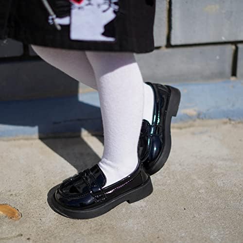 Kids Dress Shoes Girl’s Boy’s Oxford Shoes Slip On School Uniform Shoes