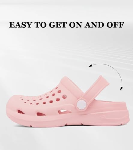 Kids Girls Boys Clogs Garden Shoes Toddler Slip On Sandals Children Water Shower Beach Pool Slippers