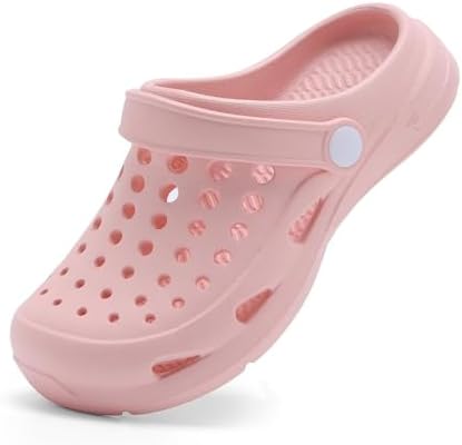 Kids Girls Boys Clogs Garden Shoes Toddler Slip on Sandals Children Water Shower Beach Pool Slippers