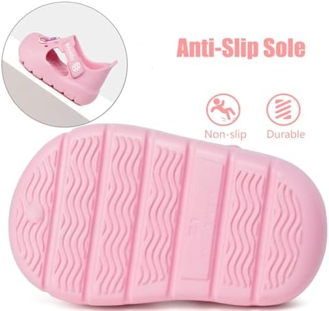 Kids Toddler Water Shoes Boys Girls Aqua Shoes Quick-Dry Swim Pool Beach Water Sandals Breathable Cute Walking Shoes