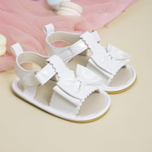 KIDSUN Baby Infant Girls Boys Sandals Non Slip Rubber Sole Summer Beach Outdoor First Walker Crib Shoes