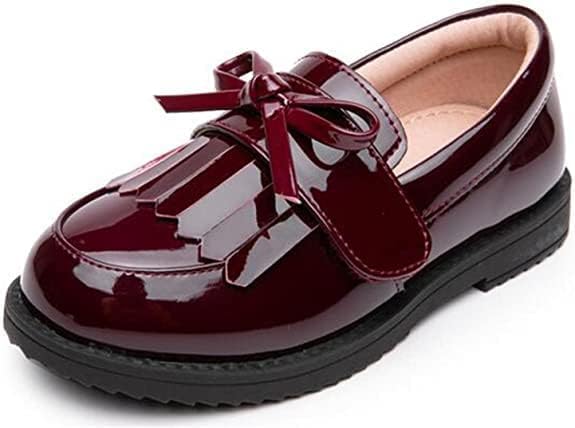 Kkdom Girl's Classic Tassel School Uniform Shoes British Style Oxford Shoes