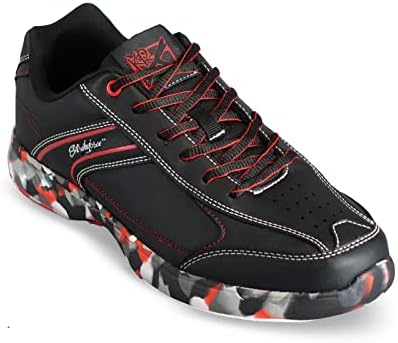 KR Strikeforce Flyer Lite Red Camo Athletic Bowling Shoe