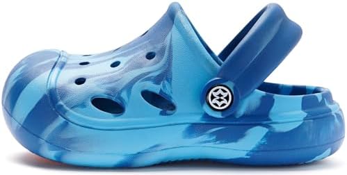 KVbabby Toddler Clogs Boys Girls Ganden Shoes Little Kids Slip On Slides Sandals Children Summer Beach Pool Water Shower Slippers