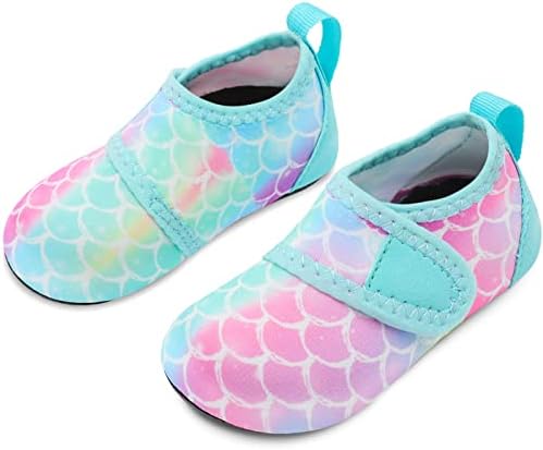 L-RUN Baby Water Shoes Barefoot Walking Shoes Infant Aqua Sock Swim Shoes For Beach Pool Sand Babies First Walker Shoes