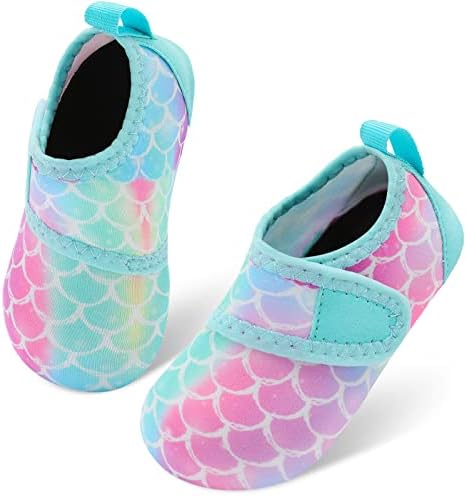 L-RUN Baby Water Shoes Barefoot Walking Shoes Infant Aqua Sock Swim Shoes For Beach Pool Sand Babies First Walker Shoes