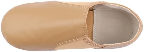 Linodes Leather Jazz Shoe Slip On For Girls And Boys (Toddler/Little Kid/Big Kid)