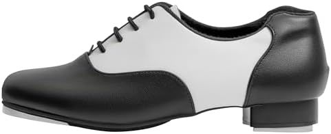 Linodes PU Leather Lace Up Tap Shoe Dance Shoes For Women And Men's Dance Shoes Colorful