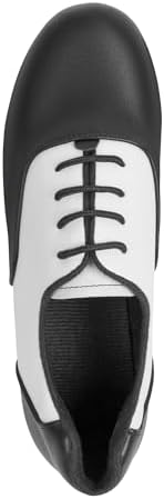 Linodes PU Leather Lace Up Tap Shoe Dance Shoes For Women And Men's Dance Shoes Colorful