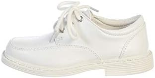 Lito Children's Wear Boys Dress Shoe - Lace Up Communion - Wedding Graduation Formal Matte Shoe