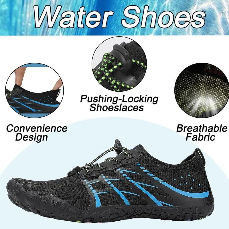 LIZRHA Water Shoes For Men And Women Quick Dry Aqua Swim Barefoot Shoes For Outdoor Fishing Beach Pool Boat Surfing Walking Water Park And Yoqa Activities