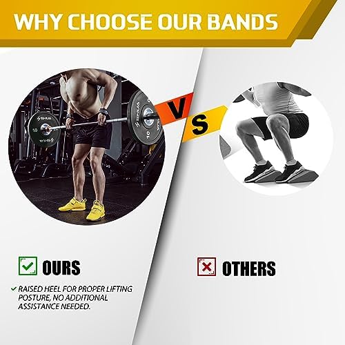 MANUEKLEAR Deadlift Shoes Strong Anti-Slip Lifting Shoes For Men Professional Training Weightlifting Shoes For Men And Women Squat Shoes For Powerlifting With Rubber Non-Slip Sole