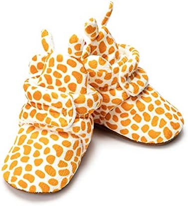 Meckior Newborn Infant Baby Girls Boys Warm Fleece Winter Booties First Walkers Slippers Shoes
