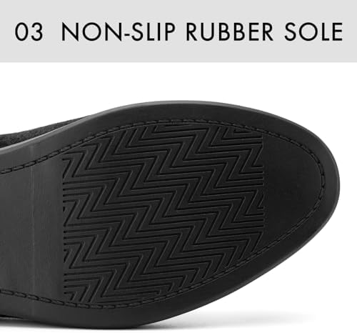 Meijiana Boy's Loafers Slip-On Dress Shoes Dress Formal Tuxedo Shoes