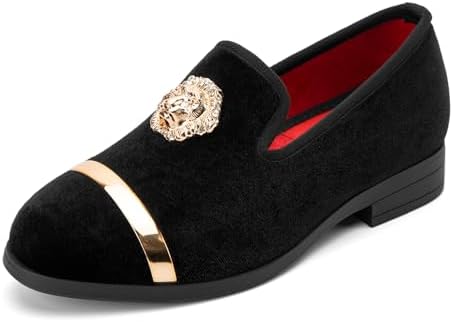 Meijiana Boy's Loafers Slip-On Dress Shoes Dress Formal Tuxedo Shoes