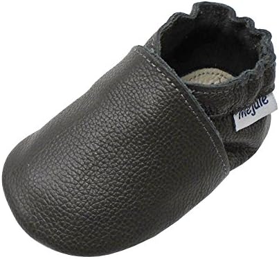 Mejale Baby Boy Girl Shoes Soft Soled Leather Moccasins Anti-Skid Infant Toddler Prewalker