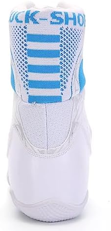 Men's Boxing Shoes High Top – Lightweight & Breathable Training Shoes For Boxing Kickboxing MMA Gym & Combat Sports LS198