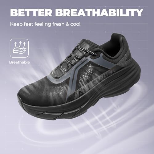 Men's Cushion Lightweight Walking Running Shoes Tennis Non-Slip Comfortable Jogging Workout Gym Athletic Breathable ActiveAiry Fashion Sneakers