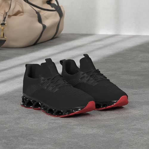 Men's Slip On Walking Running Shoes Blade Tennis Casual Fashion Sneakers Comfort Non Slip Work Sport Athletic Trainer