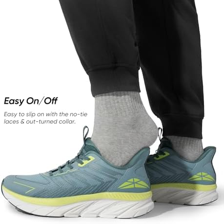 Men's Slip On Walking Shoes Running Comfortable Tennis Breathable Non Slip Athletic Gym Workout Cross Training Fashion Sneakers