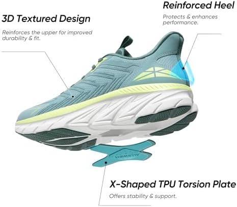 Men's Slip On Walking Shoes Running Comfortable Tennis Breathable Non Slip Athletic Gym Workout Cross Training Fashion Sneakers