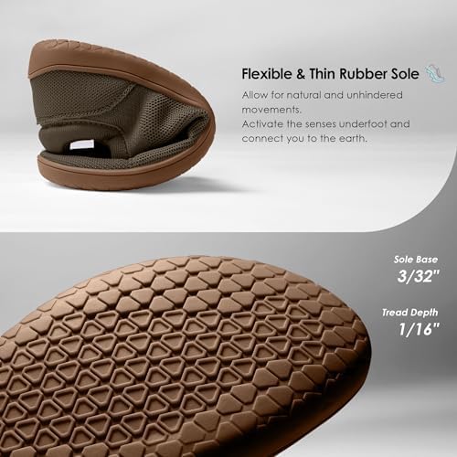 Mens Barefoot Shoes Lightweight Walking Shoes Wide Toe Box Flexible Zero Drop Sneakers For Men Summer Minimalist Casual Shoes