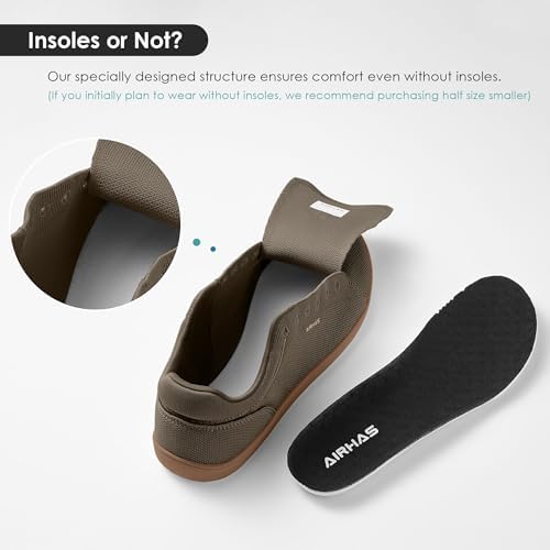 Mens Barefoot Shoes Lightweight Walking Shoes Wide Toe Box Flexible Zero Drop Sneakers For Men Summer Minimalist Casual Shoes