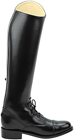 Mens Man Crown Field Horse Riding Boots Stylish Fashion Equestrian Black