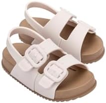 Mini Melissa Cozy Jelly Sandals For Toddlers & Little Kids - Summer Sandal W/Adjustable Back Strap Jelly Shoes For Girls & Boys