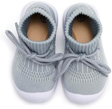 MORENDL Baby Sock Shoes Toddler Sneakers Infant Tennis Slip On Walking Shoes Boys & Girls Non-Slip Slippers