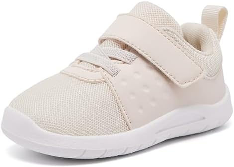 MORENDL Toddler Baby Shoes 0-4 Years Boy Girl Lightweight Breathable Non-Slip Sports Sneakers Running Walking Tennis Barefoot Shoes