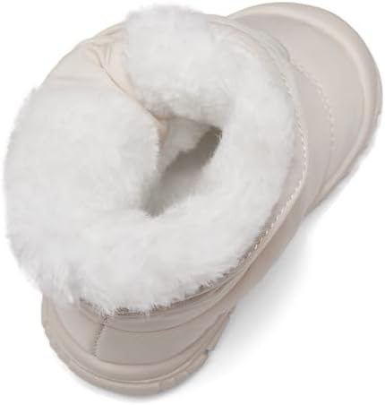 MORENDL Toddler Winter Snow Boots 0-4 Years Boy & Girl Warm Fur Walking Shoes Baby Booties