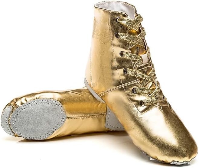 MSMAX Women Jazz Dance Shoes Dancing Ankle Boots For Men