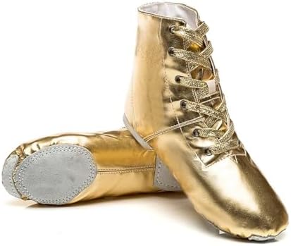 MSMAX Women Jazz Dance Shoes Dancing Ankle Boots for Men